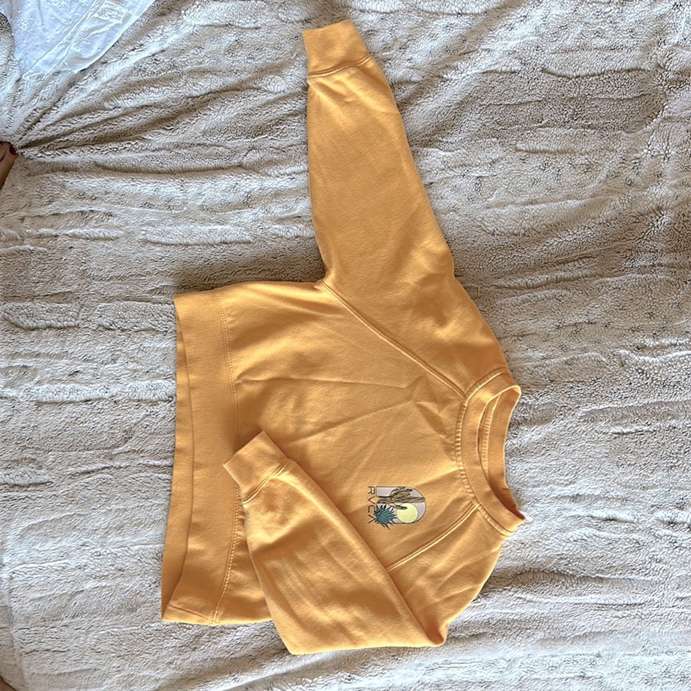 RVCA cropped sweatshirt